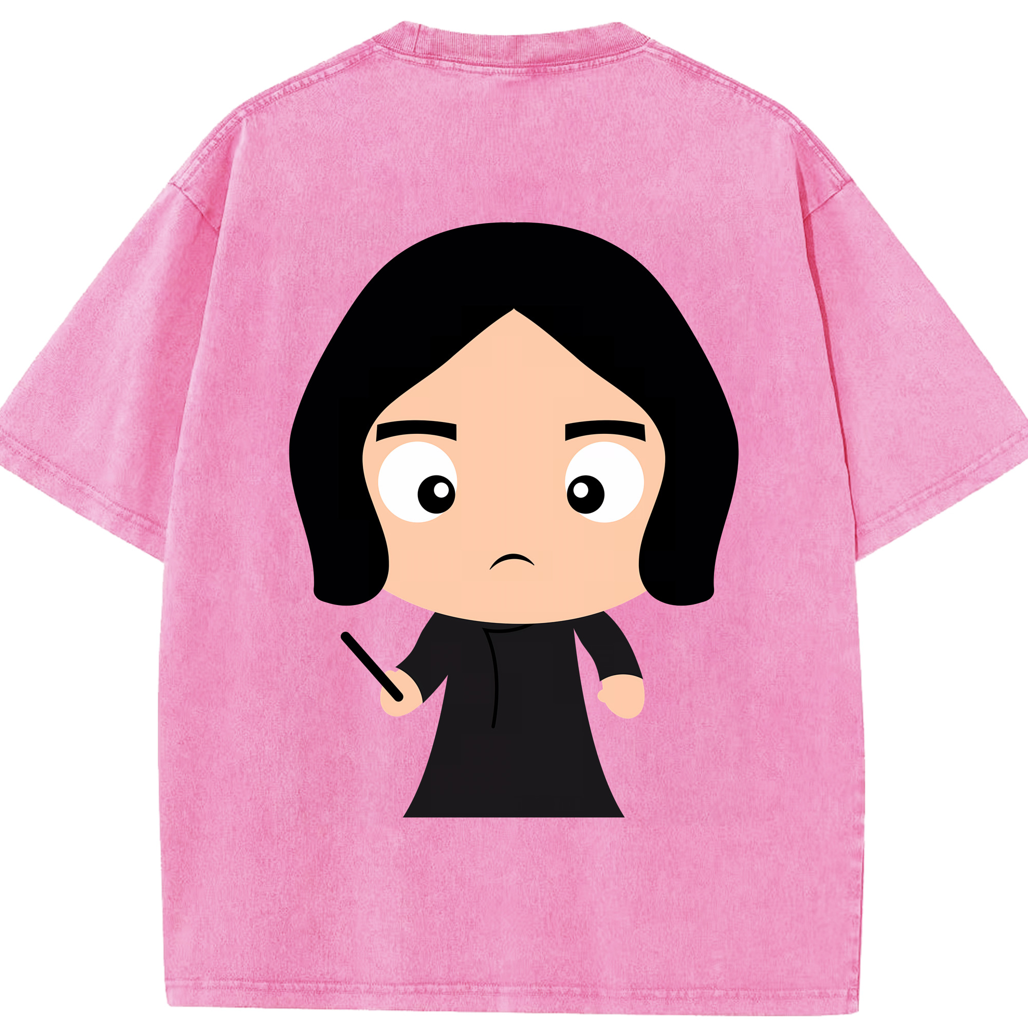（画像用） Harry Potter ハリー・ポッターシリーズ 綿100% ヴィンテージ風 半袖Tシャツ（背面プリント）